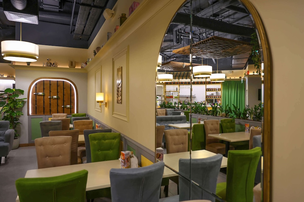 Lokal restauracji Pesto Cafe w Blue City