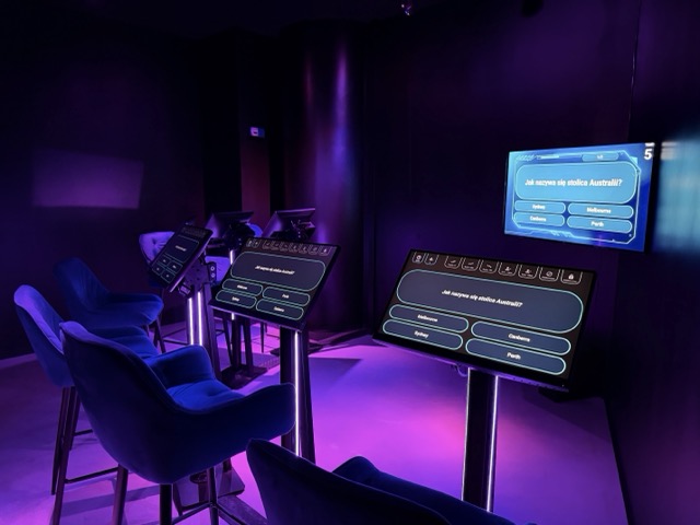 Lokal studyjny Quiz Game Arena