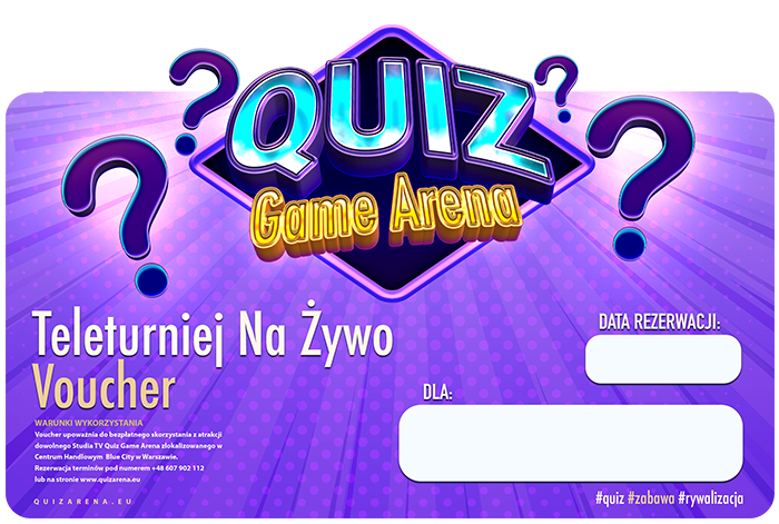 Voucher Quiz Game Arena